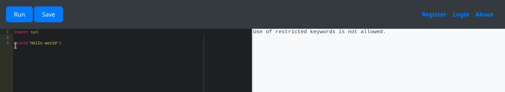 Screen